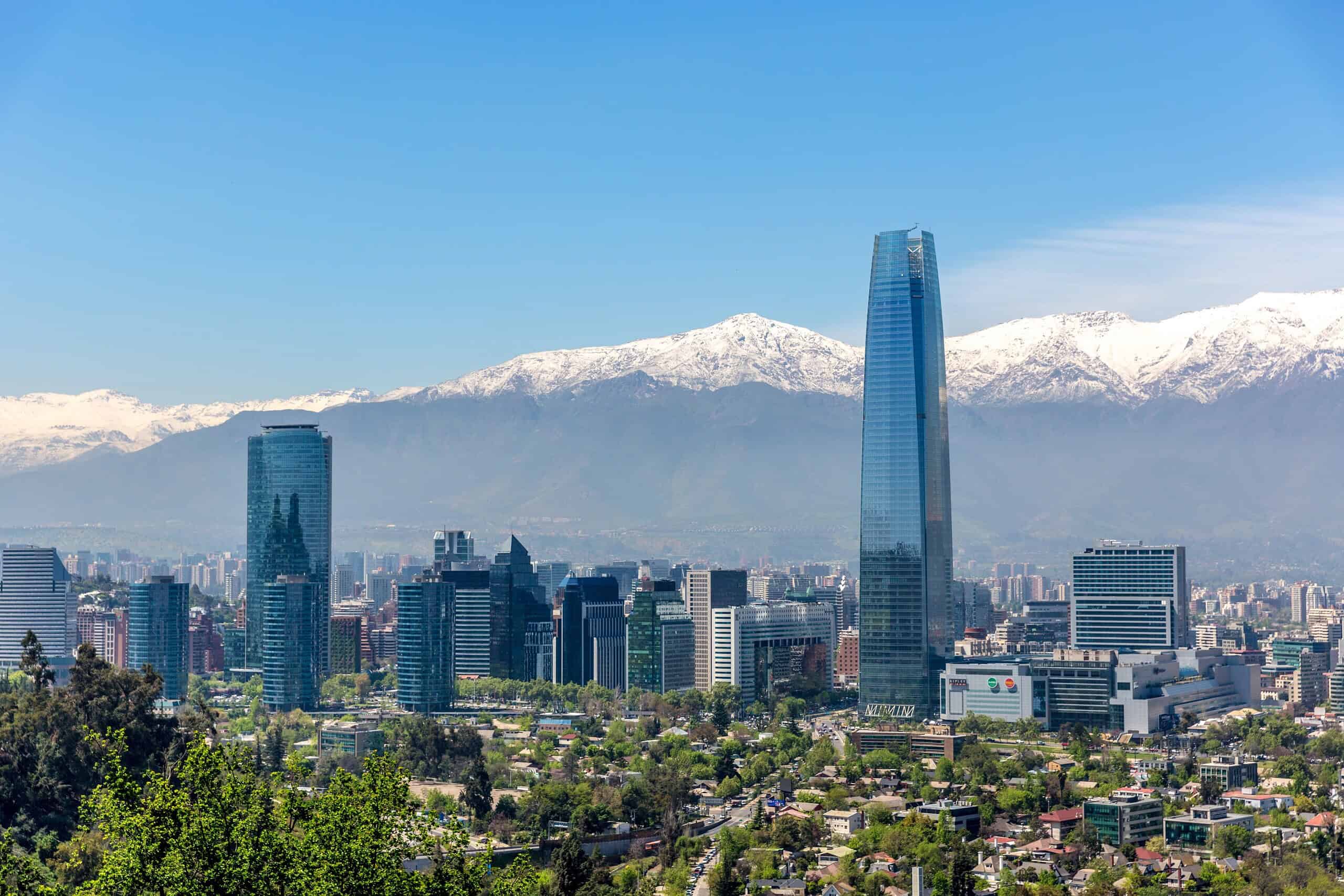 Čilská metropola Santiago de Chile