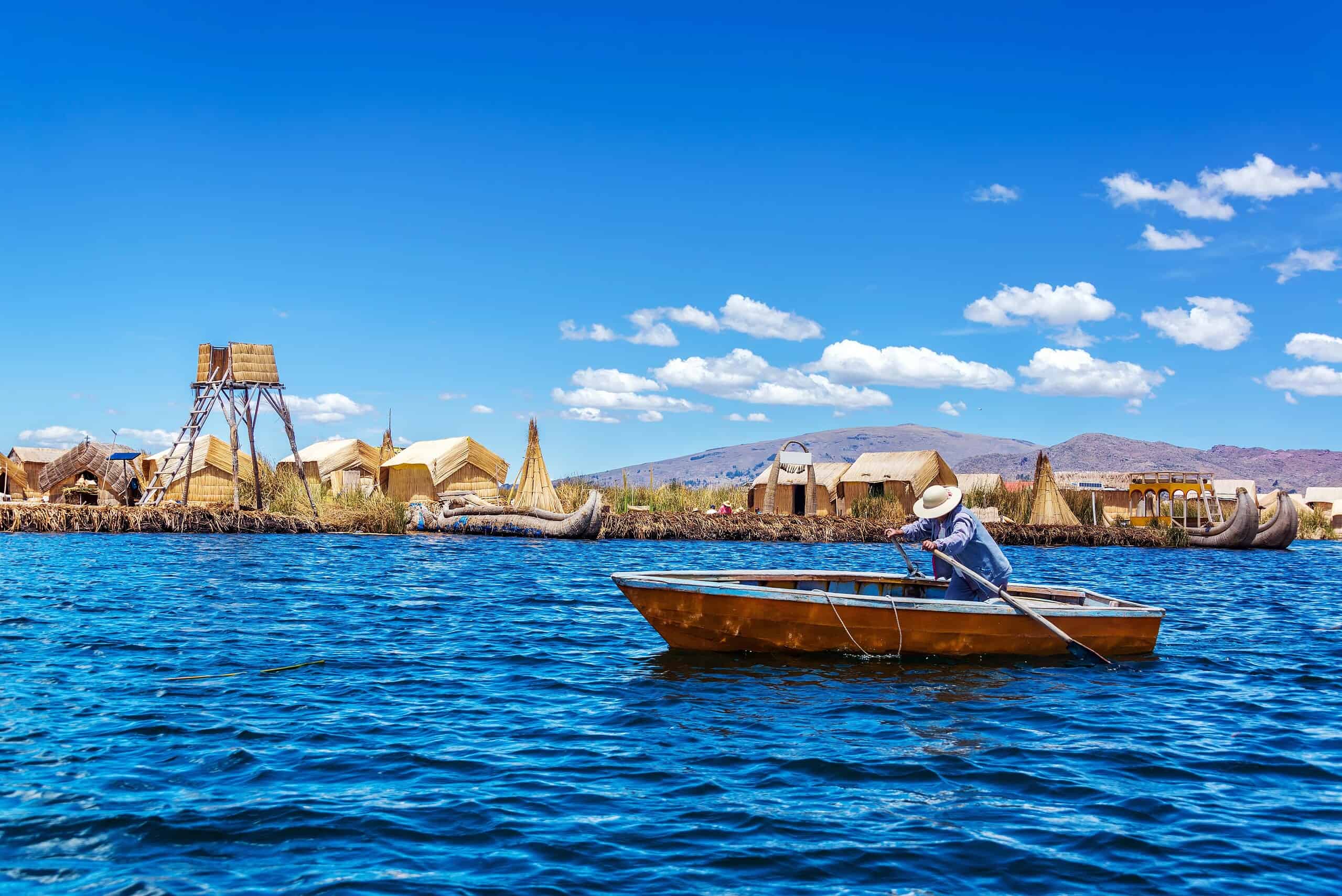 Bájne jazero Titicaca 