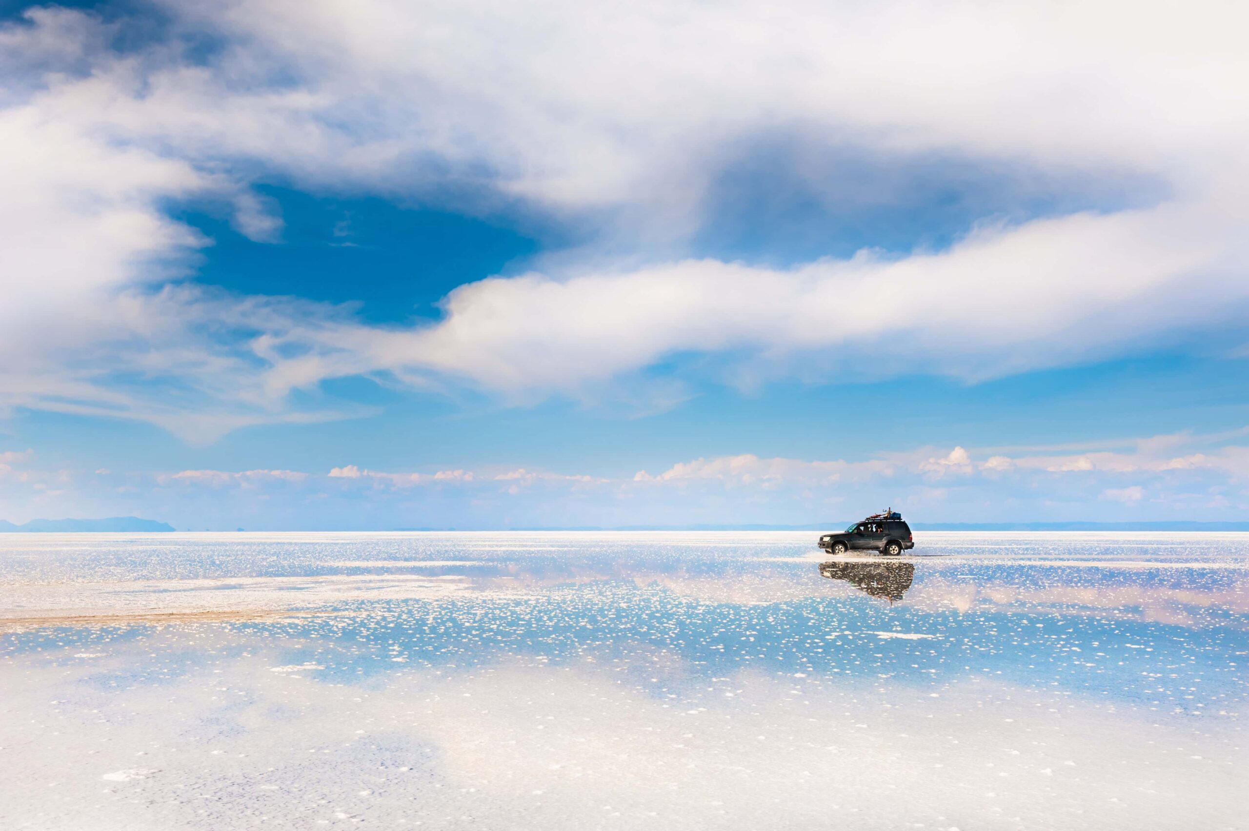Salar de Uyuni – zrkadlo nebies