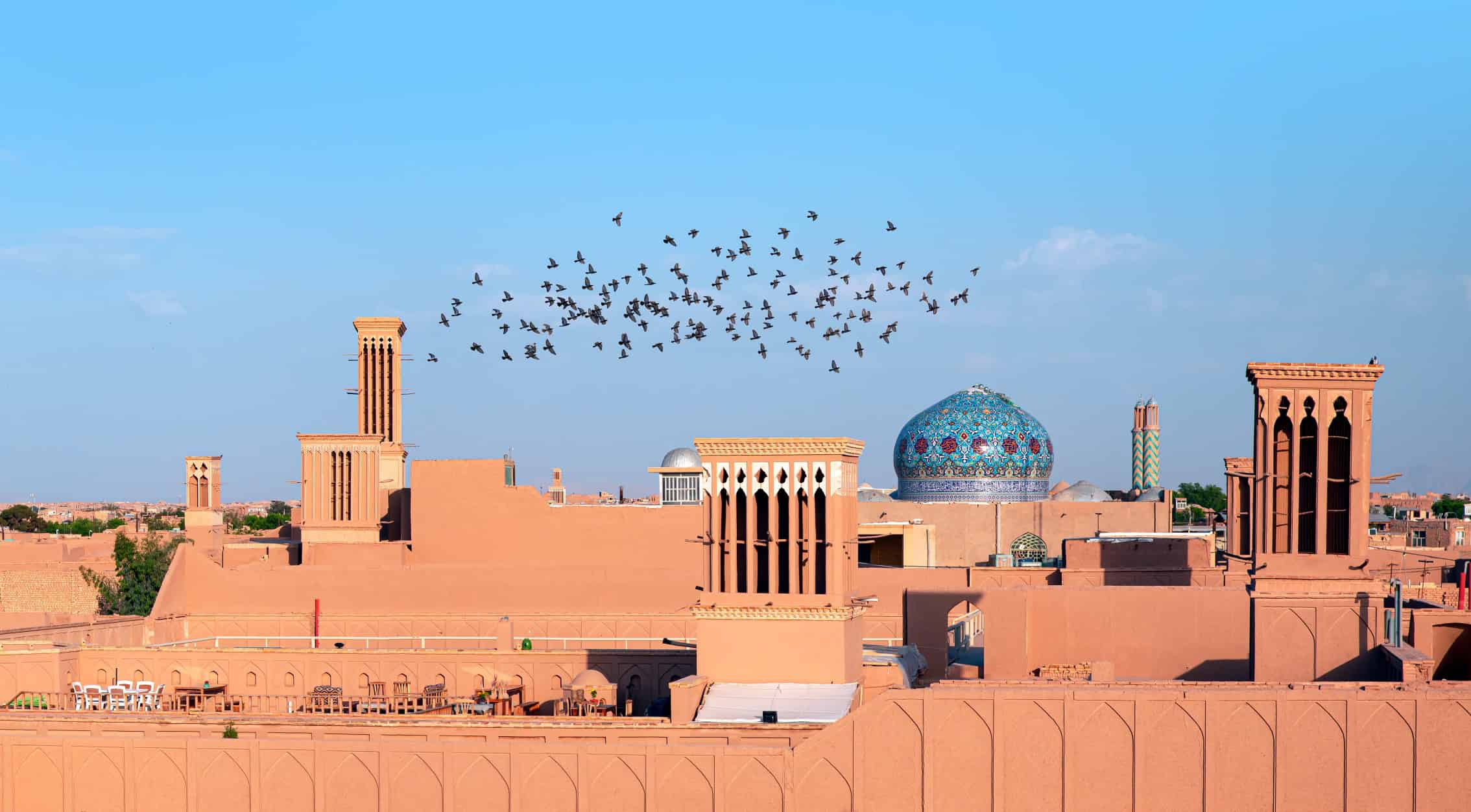 Do mesta vetra a hliny: Yazd