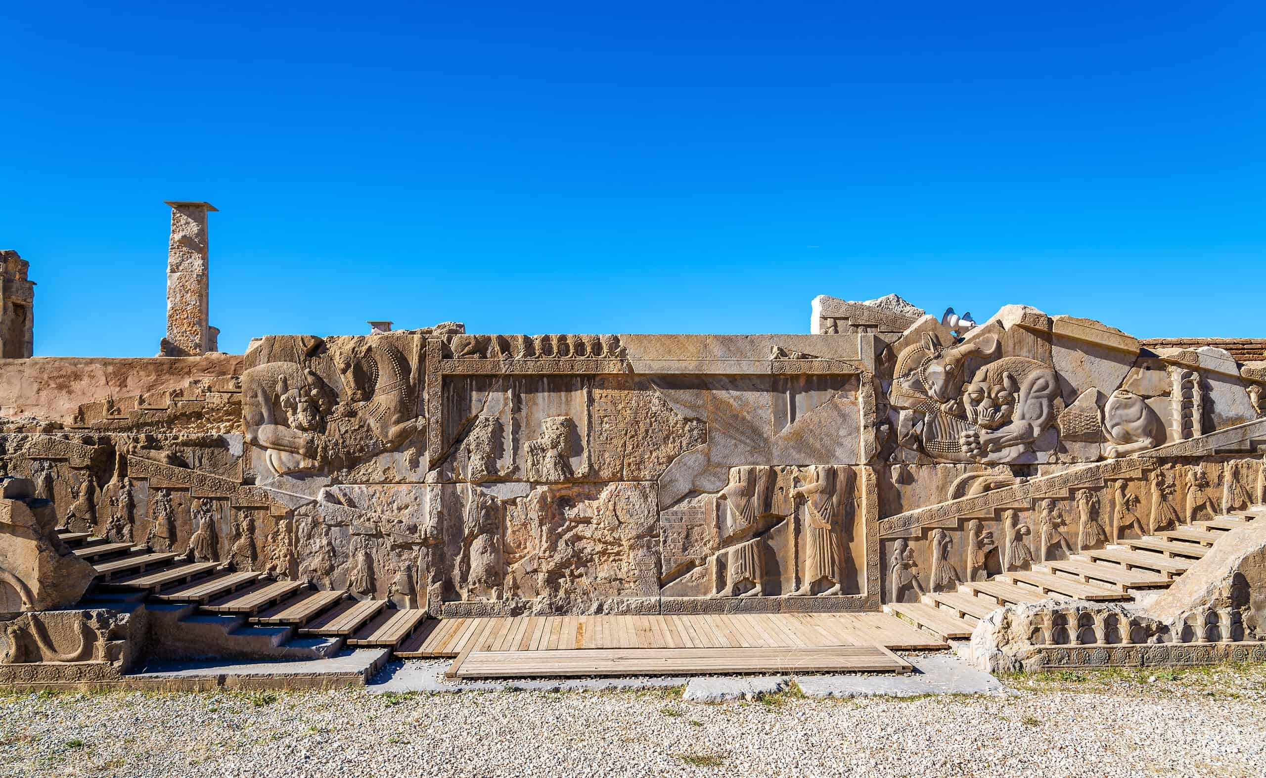 Slávne srdce starovekej Perzie Perzepolis