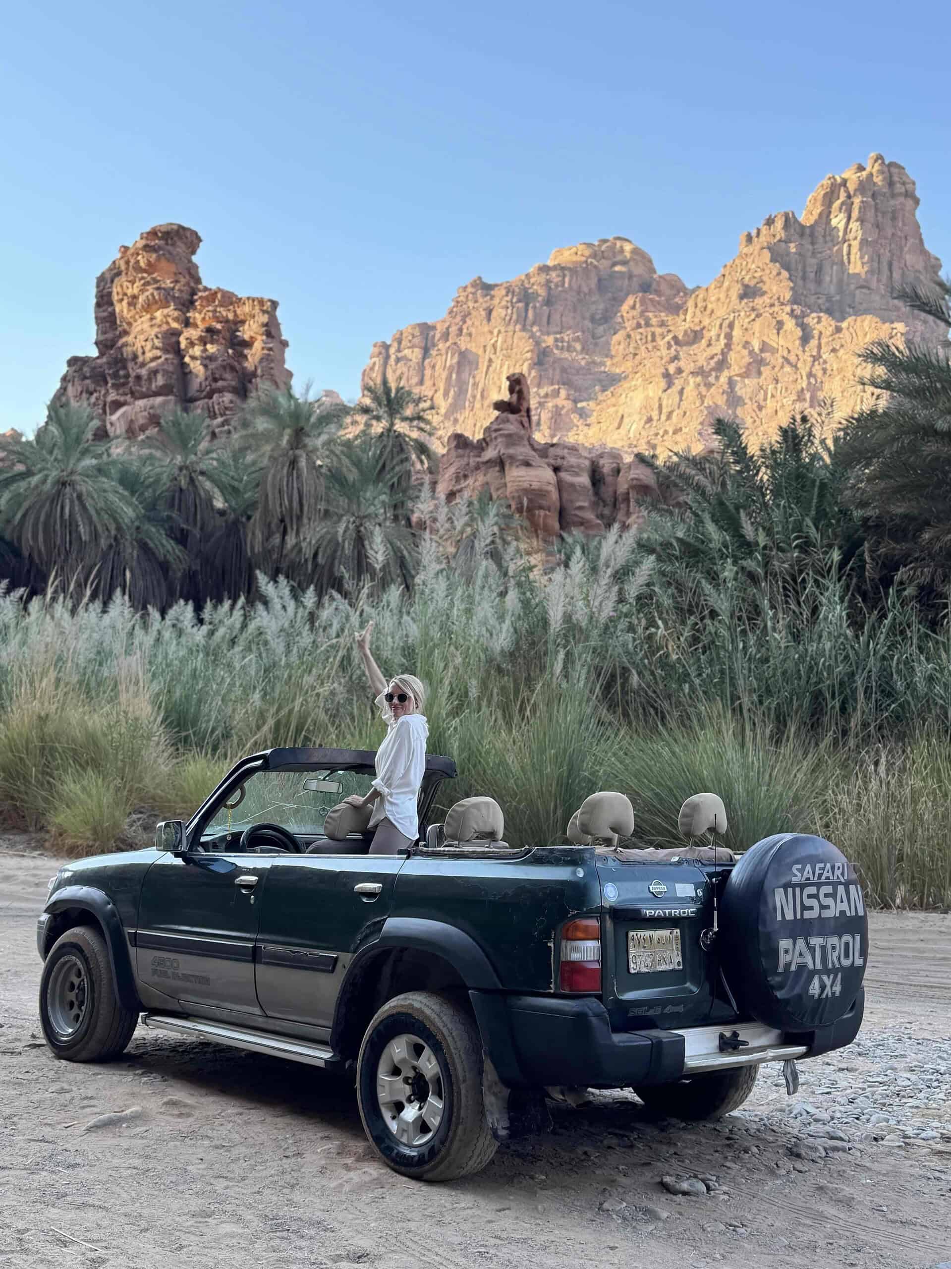Výlet offroadmi do Wadi Disah si zamilujete